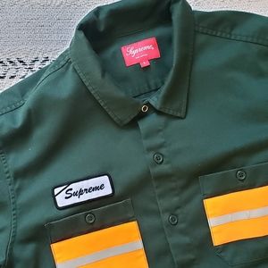 supreme hi vis work shirt